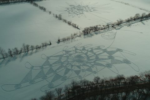 【北海道・中札内村】美しい村の冬の景観に花を添えるスノーアートイベント開催決定!