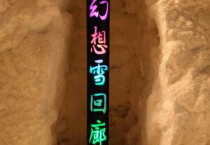 【山形県大蔵村】 幻想の灯りに包まれた雪回廊が開催