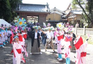 【香川県まんのう町】ユネスコ無形文化遺産　「綾子踊り」の奉納があります。